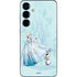 Disney Frozen Elsa and Olaf Art Galaxy S25 Skin